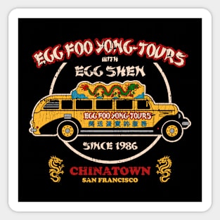 Egg Foo Yong Tours Chinatown Sticker